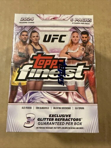 2024 Topps UFC Finest Blaster Box 新品未開封|トレーディングカード ラフテル