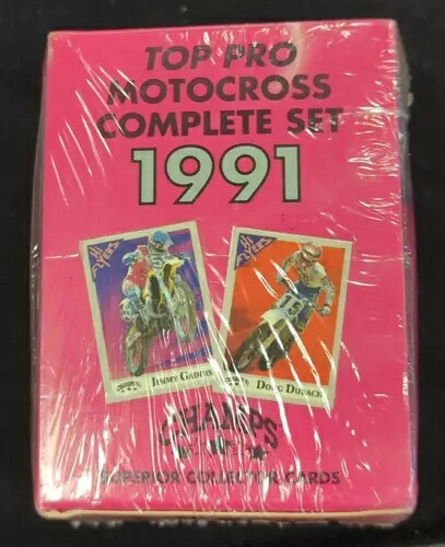 モトクロス 1991 トッププロ ハイフライヤーズ ファクトリーシールセット チャンピオンズ プレミアエディション｜トレーディングカード　ラフテル