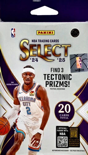2024-25 パニーニセレクト バスケットボール ハンガーボックス - カード20枚入り - 工場未開封｜トレーディングカード　ラフテル