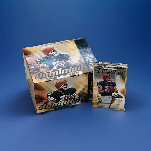 2000年 Fleer Skybox Dominion 工場未開封 ホビーパック (1) LOOK4 トム・ブレイディ ルーキー｜トレーディングカード　ラフテル