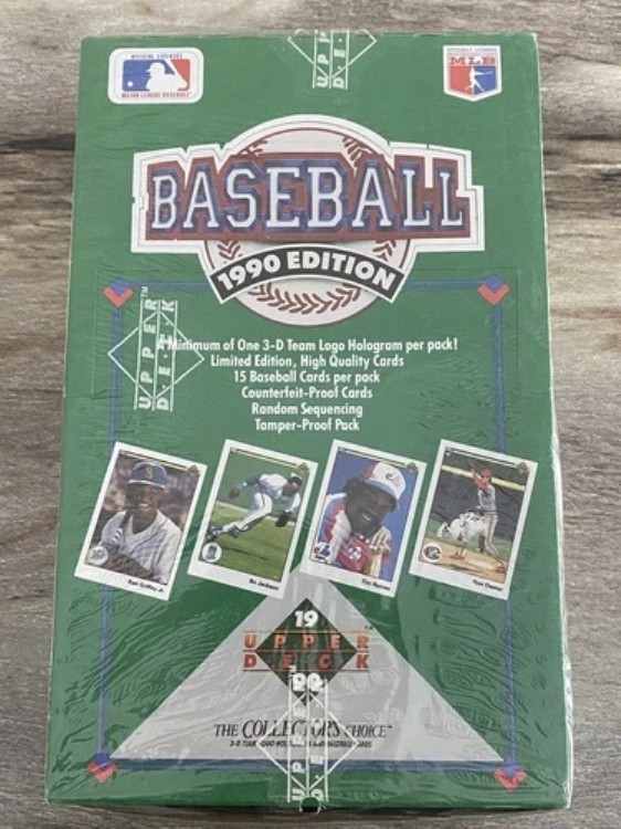 1990 UD Upper Deck 野球ボール 未開封 36 パック ボックス サミー ソーサ RC ボンズ ライアン +++｜トレーディングカード　ラフテル