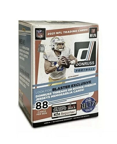 2021 Panini Donruss NFL フットボール ブラスターボックス：新品 / 工場未開封｜トレーディングカード　ラフテル