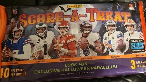 2024 Panini Football SCORE-A-TREAT NFL 密封ハロウィン 40パックバンドル 送料無料｜トレーディングカード　ラフテル