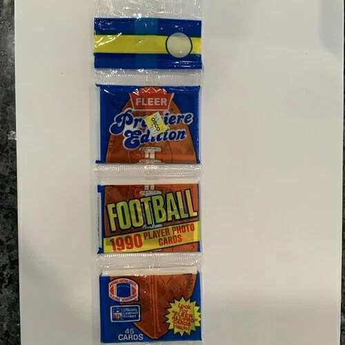 1990年 Fleer NFL フットボール シールド ラックパック 45枚 ジョー・モンタナ エラーバックk｜トレーディングカード　ラフテル