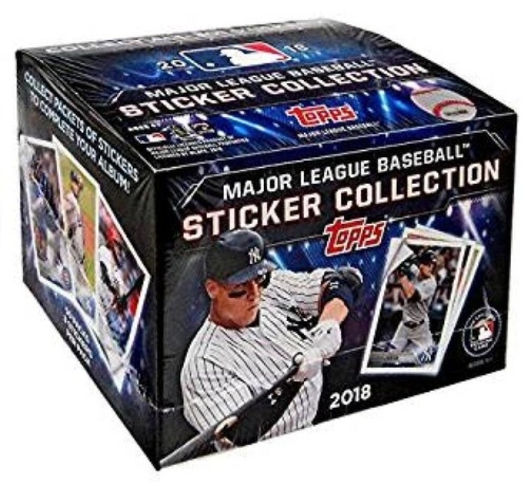 2018 Topps MLB ステッカーコレクション ベースボール シールドボックス - 50/パック - 8/カードパック｜トレーディングカード　ラフテル 44,880円