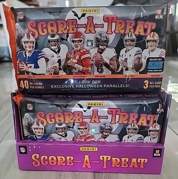 2024 パニーニ NFL スコア フットボール スコア ア トリート 1 密封ボックス 40 パック 120 カード｜トレーディングカード　ラフテル