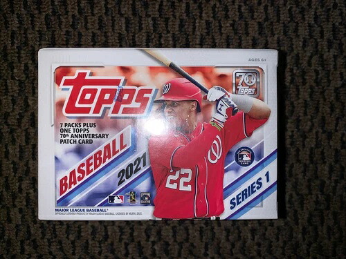 2021 Topps ベースボール シリーズ1 ブラスターボックス 7パック 新品未開封 MLB｜トレーディングカード　ラフテル 42,900円