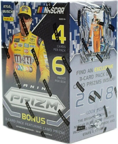 2018 Panini Prizm NASCAR Racing ファクトリーシール ブラスター ボックス - 新品!|トレーディングカード ラフテル