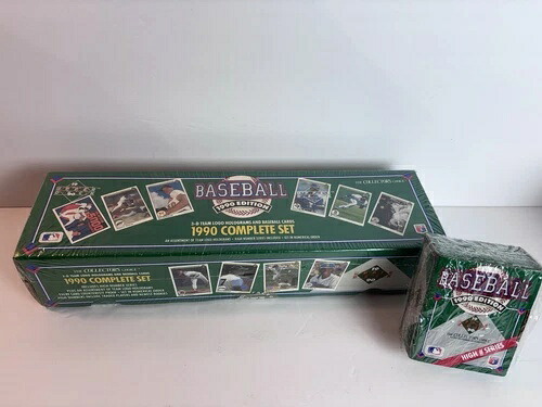 1990年 Upper Deck 野球カード コンプリートセット 工場未開封ボックス 800枚入り グリフィーJr.|トレーディングカード ラフテル