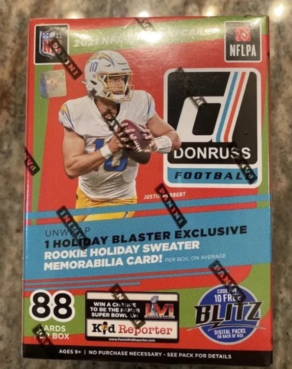 2021年 パニーニ ドンラス NFL フットボール ホリデー ブラスターボックス 未開封 新品 - 本日発送｜トレーディングカード　ラフテル