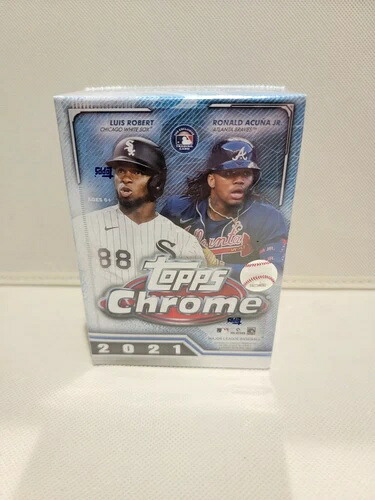 2021 Topps Chrome MLB メジャーリーグ ベースボール ブラスターボックス 新品 工場未開封 新品|トレーディングカード ラフテル