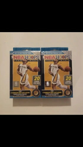 2019-20 パニーニ NBA フープス プレミアムストックハンガーボックス 工場未開封 2個セット｜トレーディングカード　ラフテル