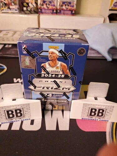 2024-25 Panini Prizm NBA バスケットボールカード 工場未開封 ブラスターボックス付き 手持ち|トレーディングカード ラフテル