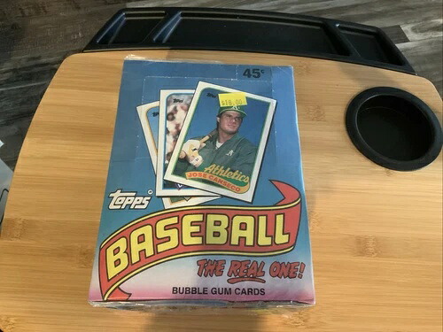 1989 Topps ベースボール 36 パック 未開封ワックスボックス 工場密封ボックス。｜トレーディングカード　ラフテル