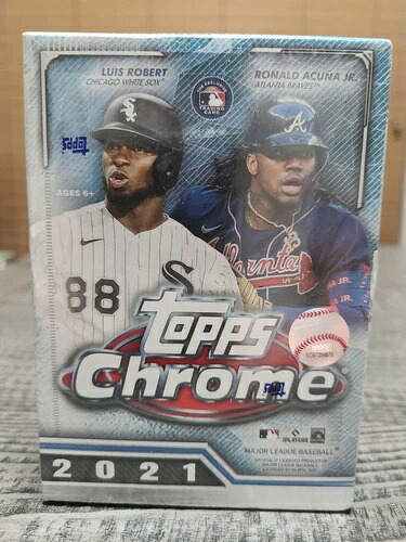 2021 Topps Chrome MLB ベースボール ブラスターボックス 新品未開封 迅速発送｜トレーディングカード　ラフテル