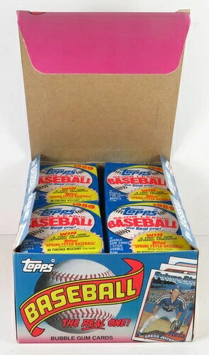 トップス 1989 ベースボールトレーディングカードボックス 新品 36枚入り 工場封印ワックスパック MLB セット 2｜トレーディングカード　ラフテル
