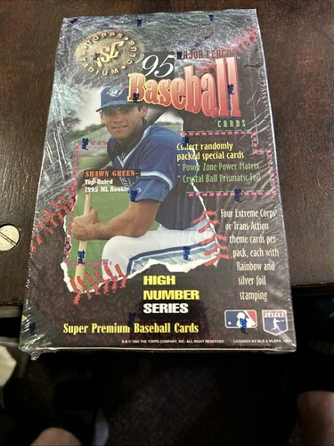 1995 Topps スタジアムクラブ MLB ベースボール ハイシリーズ 24パック 工場未開封ボックス｜トレーディングカード　ラフテル