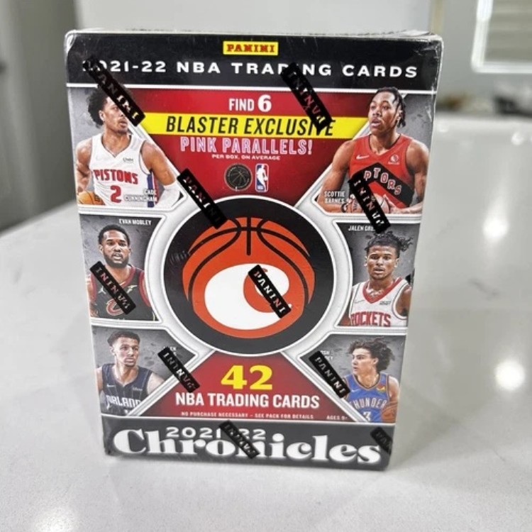 パニーニ クロニクルズ 2021-22 バスケットボール NBA ブラスターボックス 未開封｜トレーディングカード　ラフテル