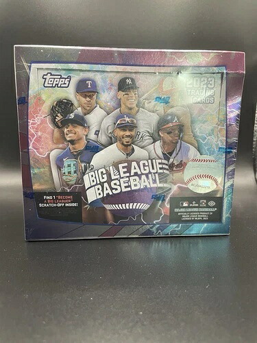 2023 Topps Big League Baseball 未開封 ホビーボックス 18パック - 8枚/パック｜トレーディングカード　ラフテル