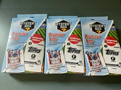 MLBベースボールミステリーハンガーボックス3個セット - Seeded Hobby Packs Walgreens限定｜トレーディングカード　ラフテル