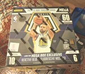 2024-25 パニーニ モザイク NBA バスケットボール メガボックス 新品未開封｜トレーディングカード　ラフテル