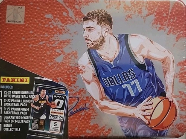 2024 MJホールディングパニーニバスケットボール工場密封ランチボックス缶ルカドンチッチNBA|トレーディングカード ラフテル
