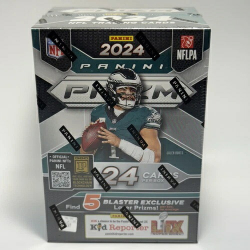 2024年 パニーニ プリズム フットボール トレーディングカード 工場未開封 ブラスターボックス｜トレーディングカード　ラフテル