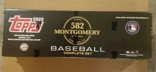 2022 Topps 582 モンゴメリークラブ 野球カード コンプリートセット 工場未開封｜トレーディングカード　ラフテル