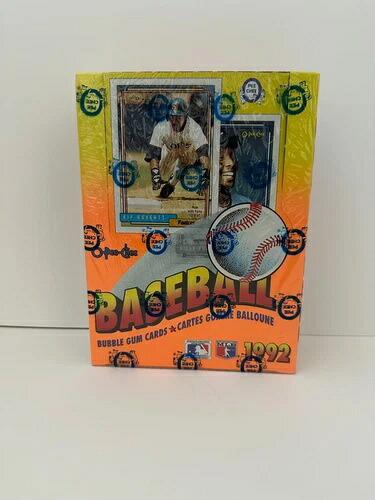 1992 OPC O-Pee-Chee 野球ボックス 未開封 36パック｜トレーディングカード　ラフテル