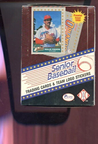 1990年 パシフィック シニアセット 野球ワックスパック ボックス 未開封 パック プロ SPBA｜トレーディングカード　ラフテル