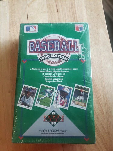 1990年製 Upper Deck ベースボール ホビーボックス！工場未開封、完璧なグリフィー・ソーサ？｜トレーディングカード　ラフテル 43,560円