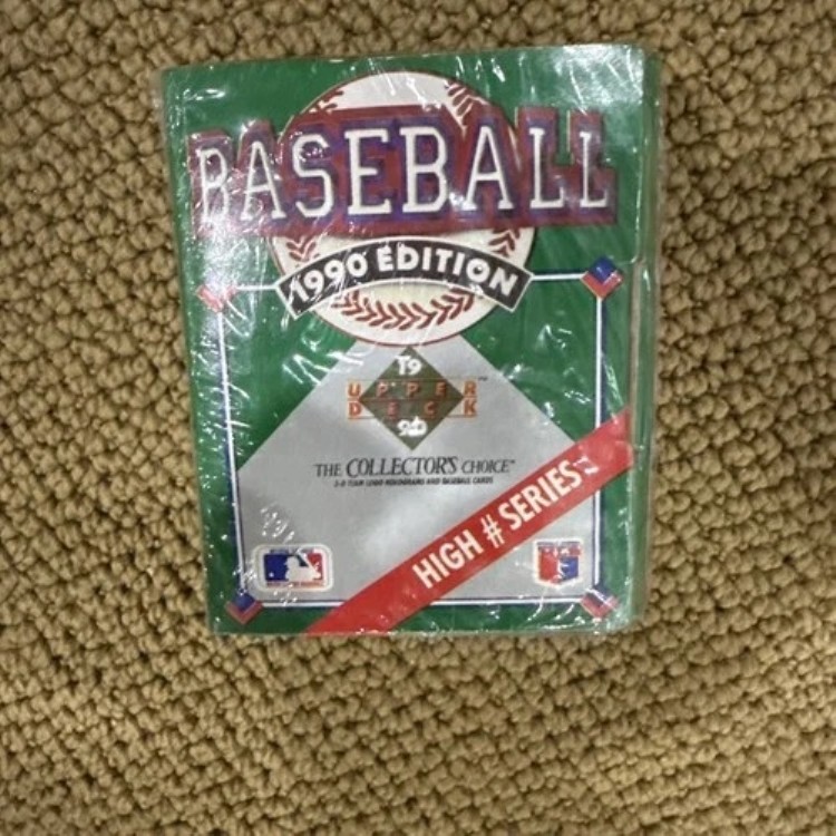 1990年 Upper Deck MLB ベースボール コレクターズクラブ ハイ # シリーズ1 ボックス未開封｜トレーディングカード　ラフテル