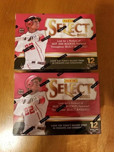 2021 Panini MLB Select ベースボールカード 2枚セット ブラスターボックス 工場未開封｜トレーディングカード　ラフテル