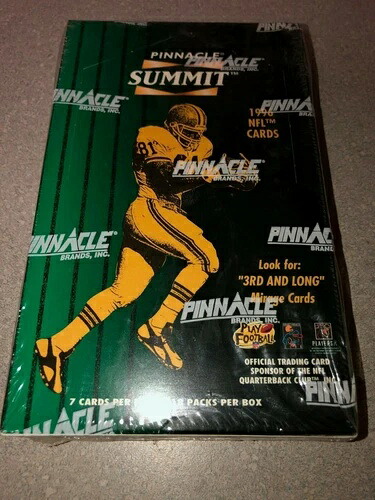 1996 ピナクル サミット NFL フットボール カード ボックス 18 パック 工場未開封｜トレーディングカード　ラフテル