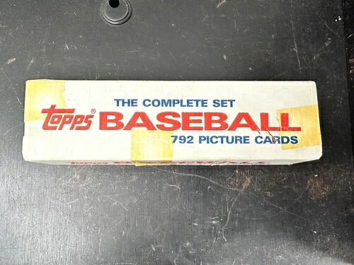 1987 Topps 野球セット - 工場未開封｜トレーディングカード　ラフテル