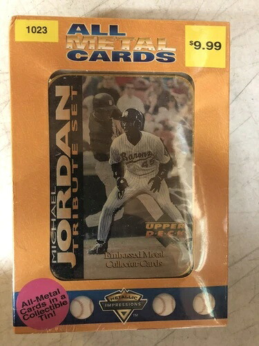 1995年 メタリック・インプレッションズ マイケル・ジョーダン シール・トリビュート・セット｜トレーディングカード　ラフテル