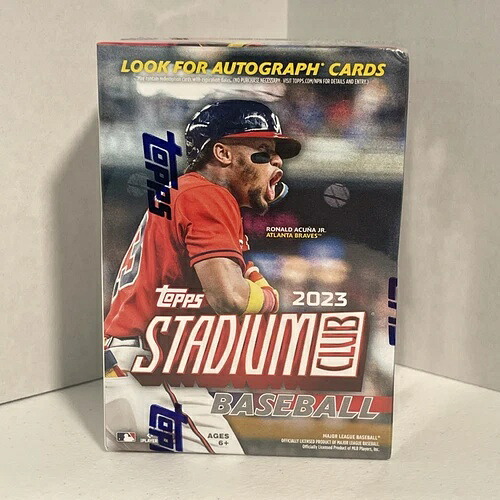 2023 Topps スタジアムクラブ ベースボール ファクトリーシール バリューブラスターボックス 8パック｜トレーディングカード　ラフテル