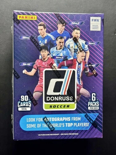 2024-25 パニーニ ドンラス サッカー 工場密封ブラスターボックスが手元に届きましたらすぐに発送します!|トレーディングカード ラフテル