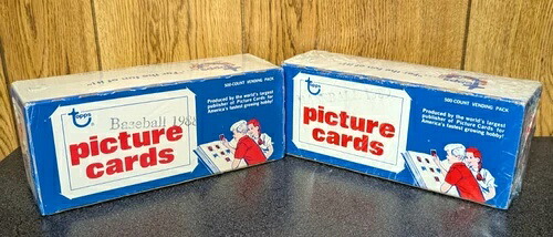 2箱 ~1988 & 1989 Topps ベースボール ピクチャーカード 500枚入り ベンディングボックス ~ 未開封|トレーディングカード ラフテル