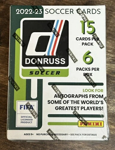 2022-23 Donruss サッカーブラスター 90枚+インサート 新品工場未開封 迅速発送｜トレーディングカード　ラフテル
