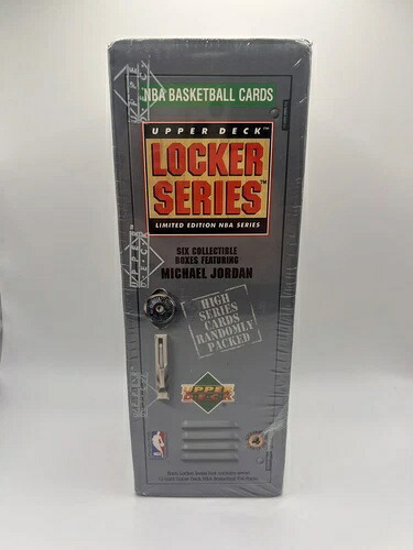 1991年 アッパーデッキロッカーシリーズ #4/6、マイケル・ジョーダン - 工場未開封｜トレーディングカード　ラフテル