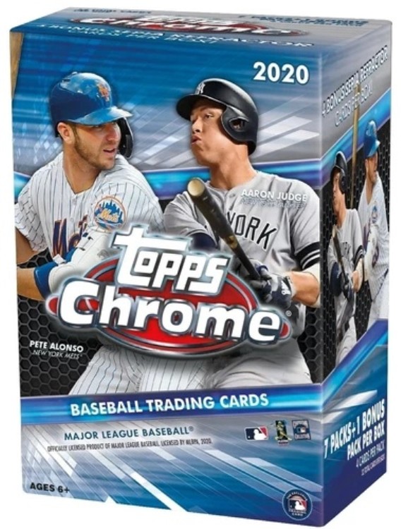 2020 Topps クローム ベースボールカード ブラスターボックス - 新品未開封 数量|トレーディングカード ラフテル