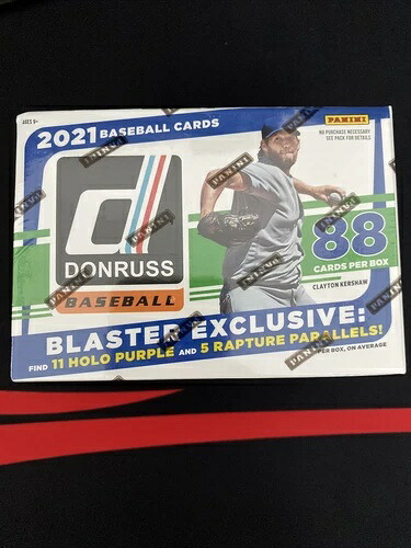 2021年 Donruss MLB ベースボールブラスターボックス 新品未開封|トレーディングカード ラフテル
