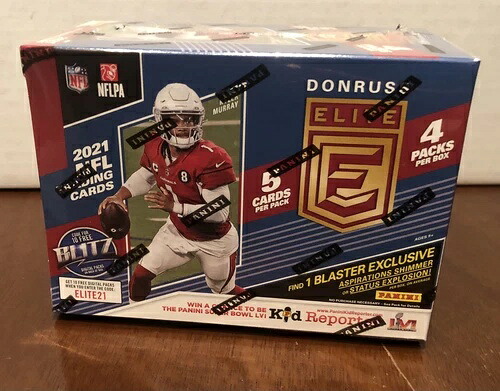 2021 パニーニ NFL ドンラス エリート フットボール ブラスター ボックス (1) 新品未開封｜トレーディングカード　ラフテル