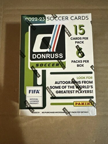 2022-23 パニーニ ドンラス サッカー トレーディングカード ブラスターボックス FIFA公式 - 未開封|トレーディングカード ラフテル