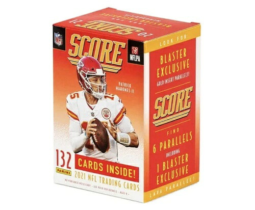 パニーニ 2021 スコア フットボール ブラスター ボックス 132枚 NFL 新品 工場未開封|トレーディングカード ラフテル