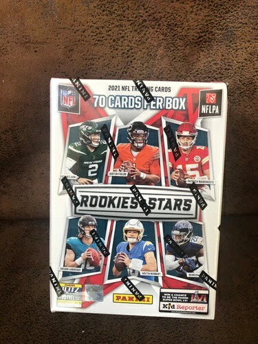 2021年 パニーニ NFL フットボール ルーキーズ&スターズ ブラスターボックス 工場未開封|トレーディングカード ラフテル