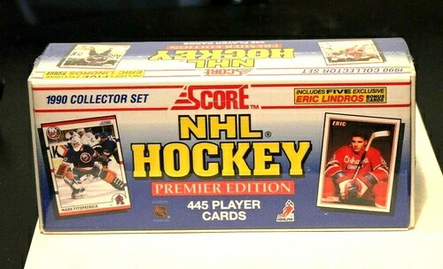 1990 スコア NHL ホッケー プレミアエディション 445 カード ボックスセット 工場未開封|トレーディングカード ラフテル