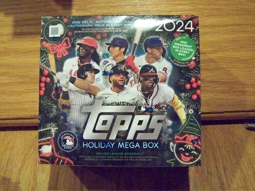 2024 Topps ホリデー ベースボール メガボックス - オートまたはレリックス！新品未開封｜トレーディングカード　ラフテル 43,560円