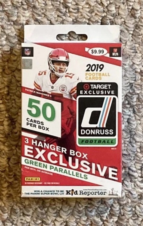 2019年 Donruss ファクトリーシール レッドハンガーボックス グリーン パラレルズ マレー? ターゲット *読む*|トレーディングカード ラフテル